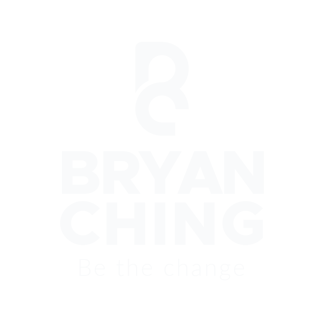 Bryan Ching — Be the change